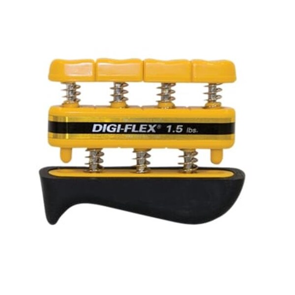 Fabrication Enterprises Fabrication Enterprises 10-0740 Cando Digi-Flex Hand Exerciser - Yellow; X-Light - Finger 10-0740 - main